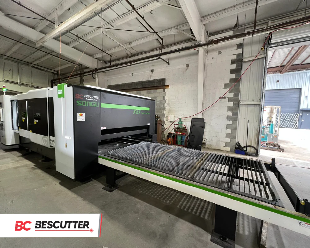 FLY PRO 5'X10' | 1500W - 6000W IPG | Fiber Laser Metal Sheet and Pipe Cutter Full Enclosure with Parallel Shuttle Table - Image 4