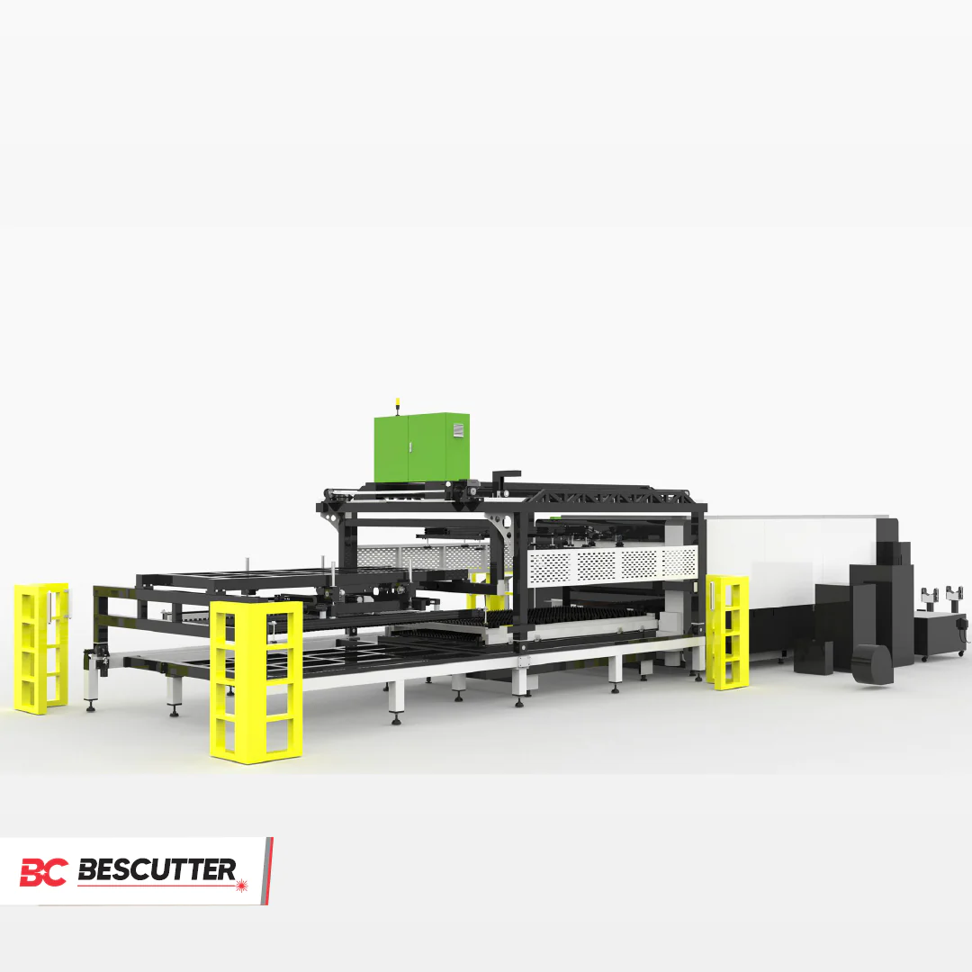 FLY PRO 5'X10' | 1500W - 6000W IPG | Fiber Laser Metal Sheet and Pipe Cutter Full Enclosure with Parallel Shuttle Table - Image 13
