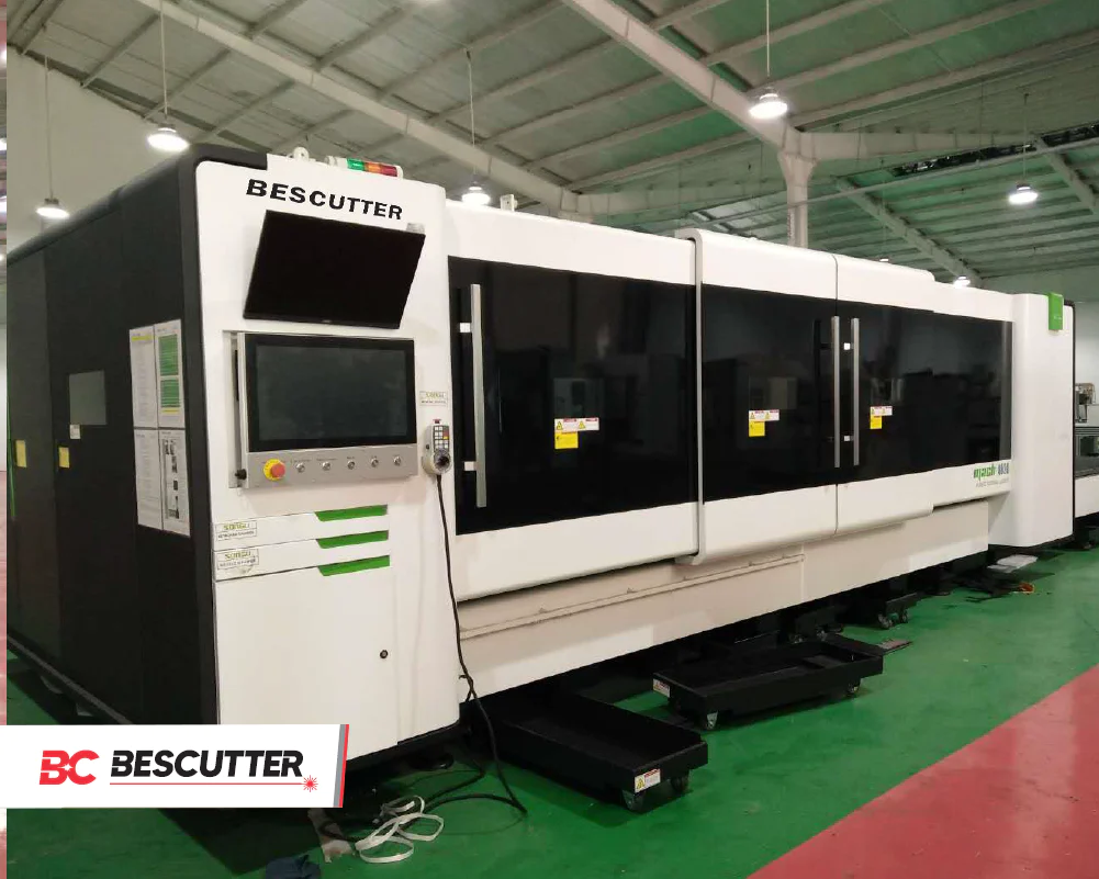MACH SPEED 5'x10' | 6000W -15000W IPG | Fiber Laser Cutter Fully Enclosed with Hydraulic Shuttle Table - Image 14