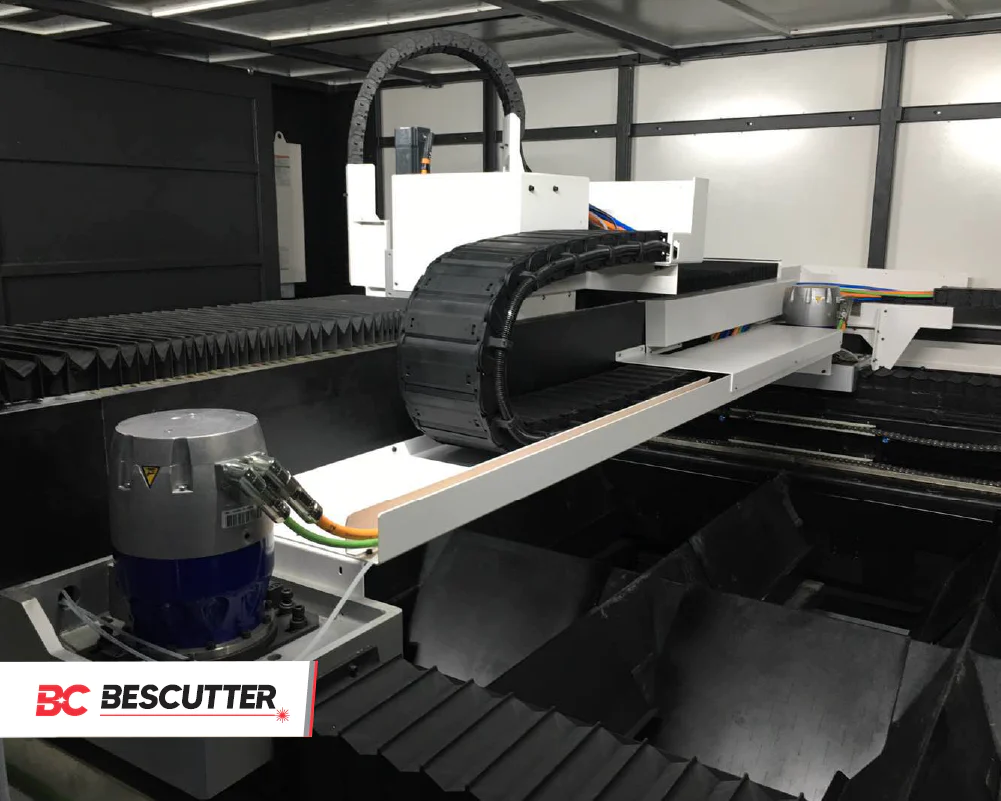 MACH SPEED 5'x10' | 6000W -15000W IPG | Fiber Laser Cutter Fully Enclosed with Hydraulic Shuttle Table - Image 10