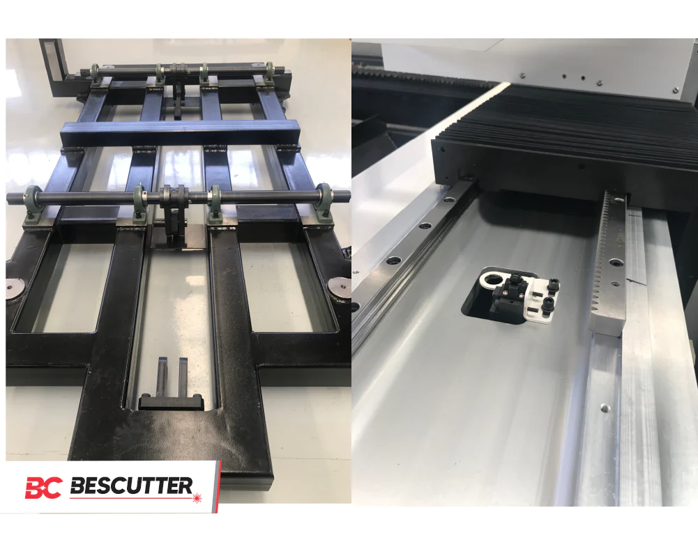 MACH SPEED 5'x10' | 6000W -15000W IPG | Fiber Laser Cutter Fully Enclosed with Hydraulic Shuttle Table - Image 8