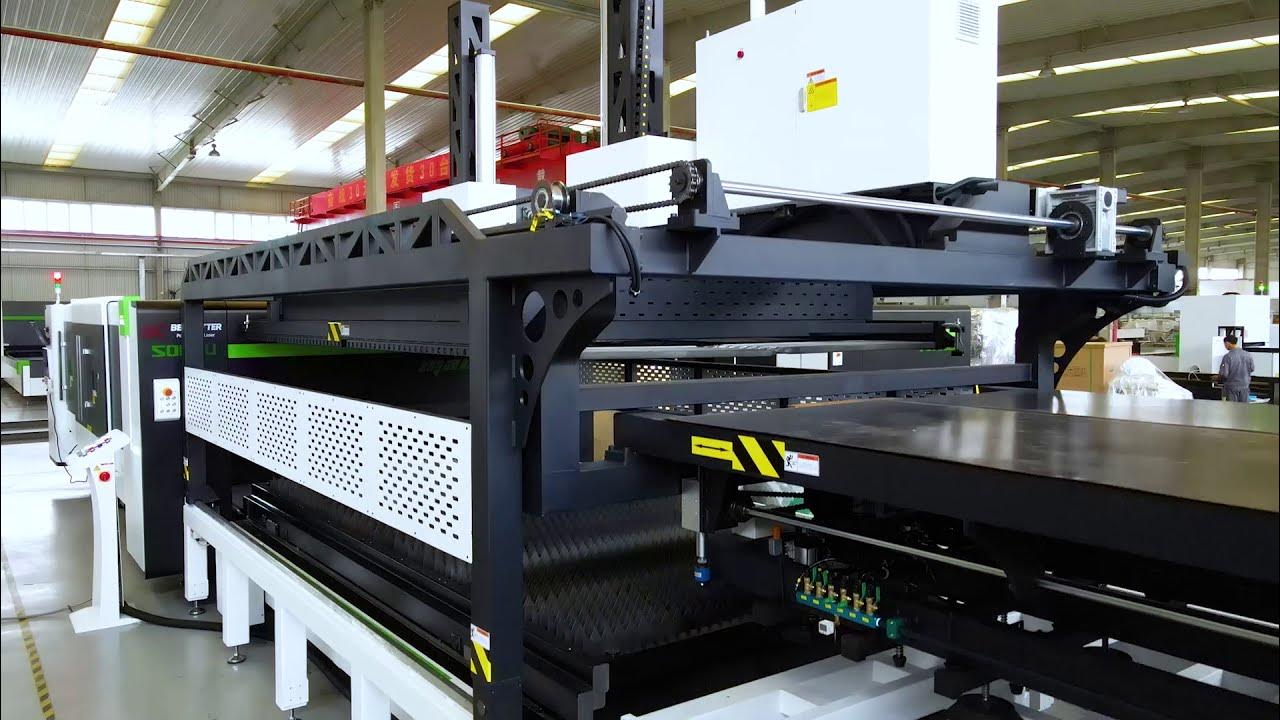 MACH SPEED 5'x10' | 6000W -15000W IPG | Fiber Laser Cutter Fully Enclosed with Hydraulic Shuttle Table - Image 2