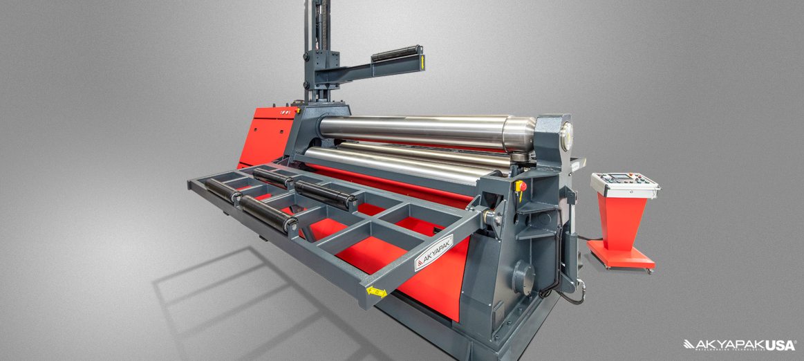 AHK 3 Roll Hydraulic Plate Rolling Machine - Image 3