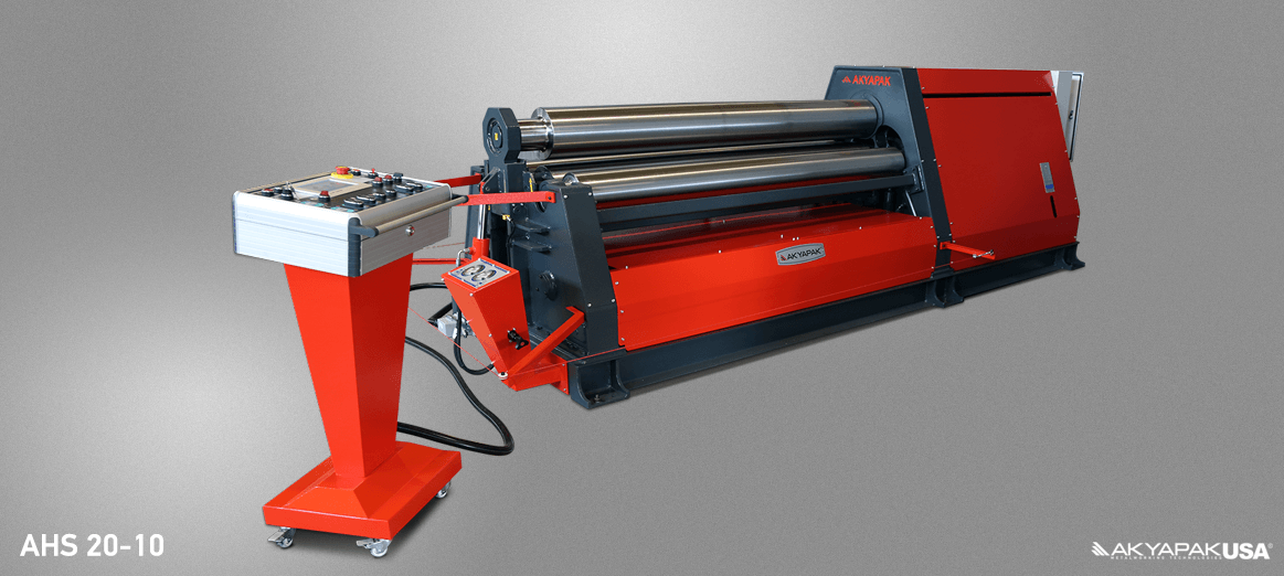AHS 4 Roll Hydraulic Plate Rolling Machine - Image 4