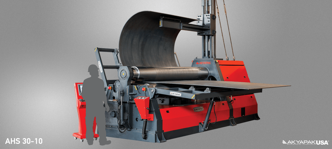 AHS 4 Roll Hydraulic Plate Rolling Machine - Image 2